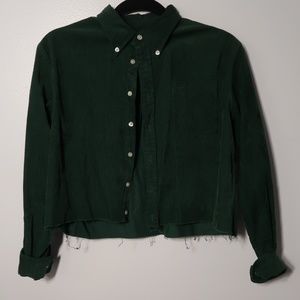 VINTAGE corduroy button down